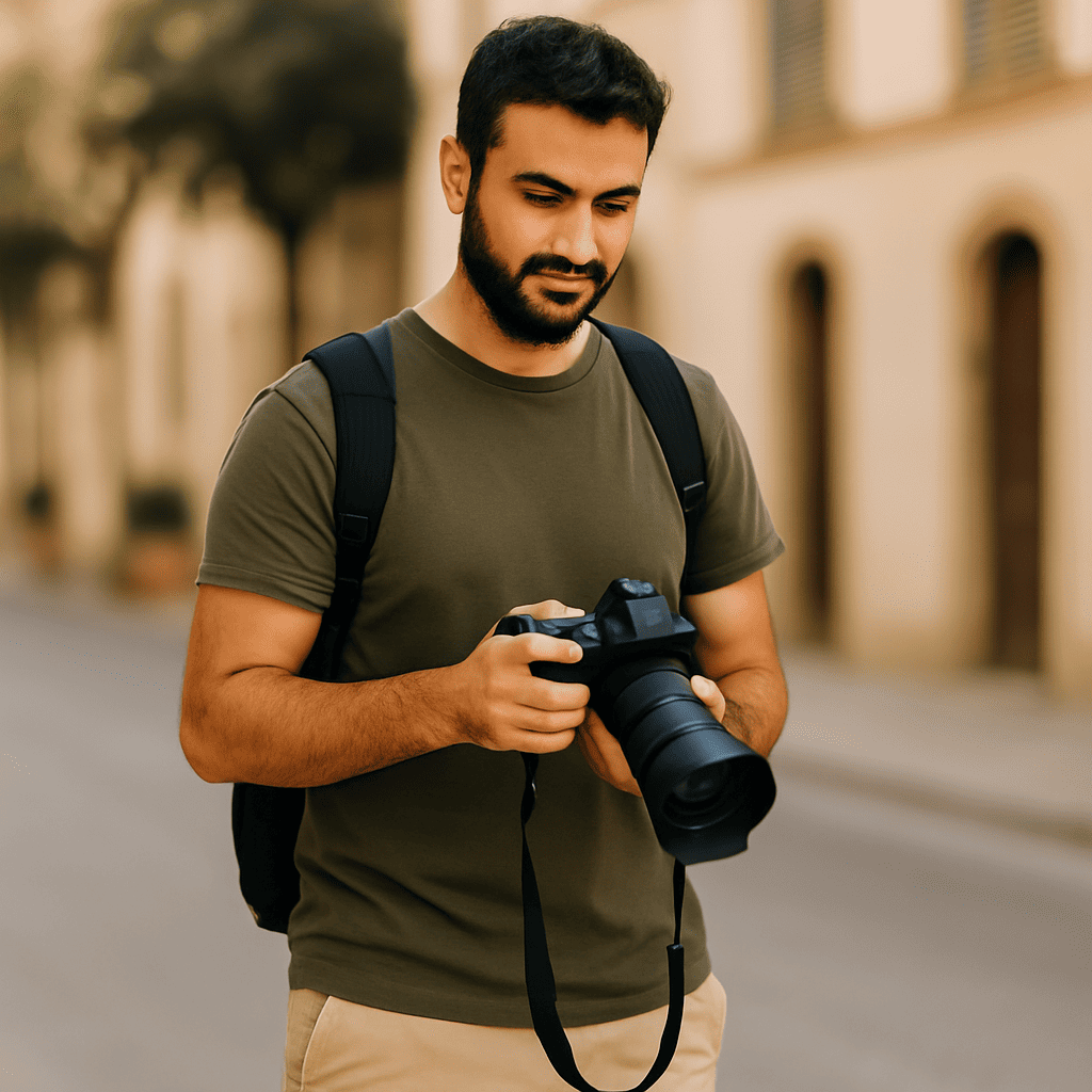 Amine K., photographe à Tanger